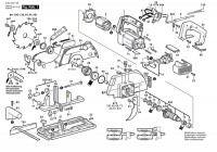 Bosch 0 601 567 141 GKS 55 Un-Hd Port. Circular Saw 110 V / GB Spare Parts GKS55